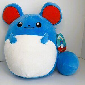 Squishmallows Pokemon Marill 10" Tall NWT